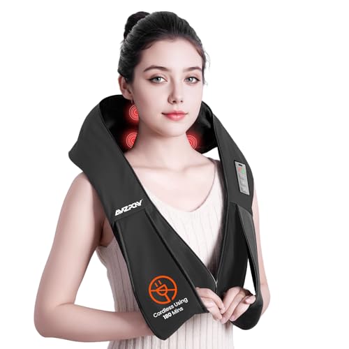 Cordless Neck Massager for Pain Relief Deep Tissue
